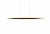 Nowoczesna uniwersalna lampa wisząca LED minimalistyczna srebrna metalowa listwa podłużna ściemnialna ARCOLA 331210107 Trio
